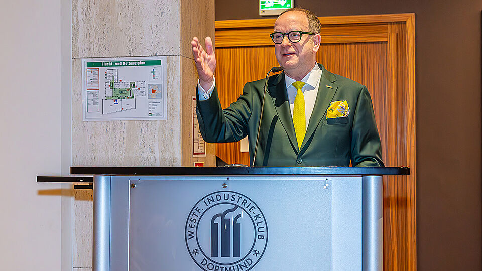 Foto von Dirk Rutenhofer, Präsident des Westf. Industrieklub seit 2020