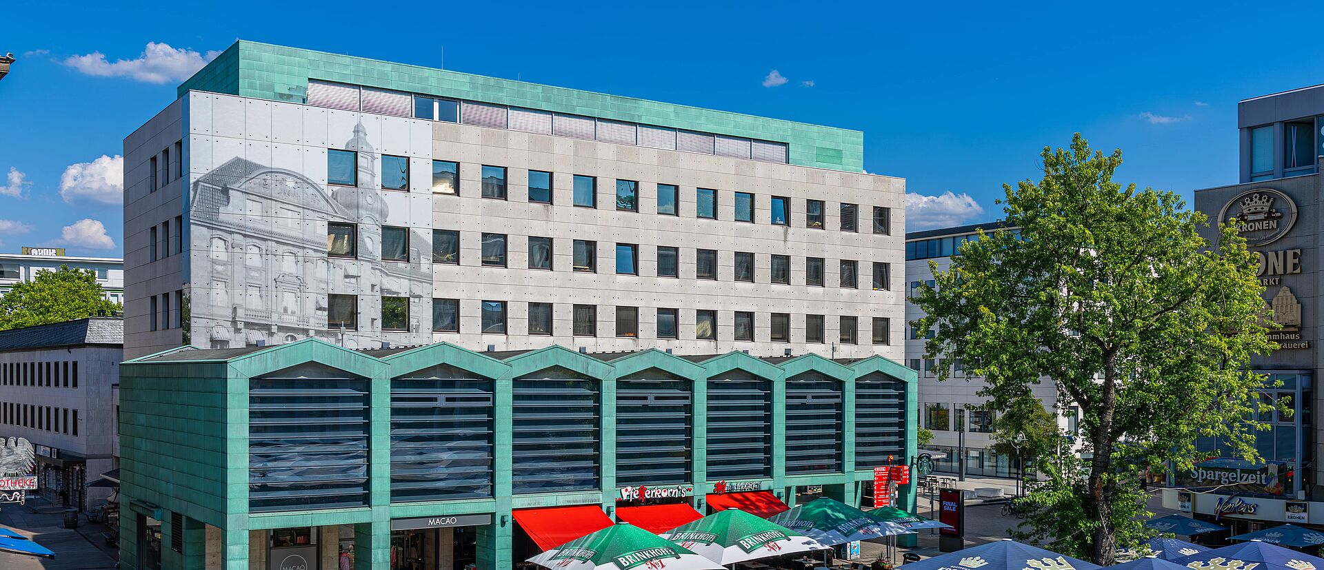 Aussenansicht Gebäude Westfälischer Industrieklub